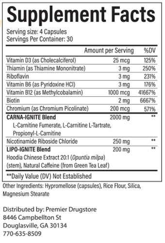 CarnaBurn Capsules 120 count